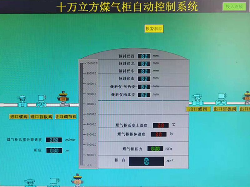 煤氣柜活塞安全監(jiān)測(cè)系統(tǒng)
